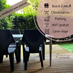 Superbe Dans Résidence Avec Piscine Apartamento